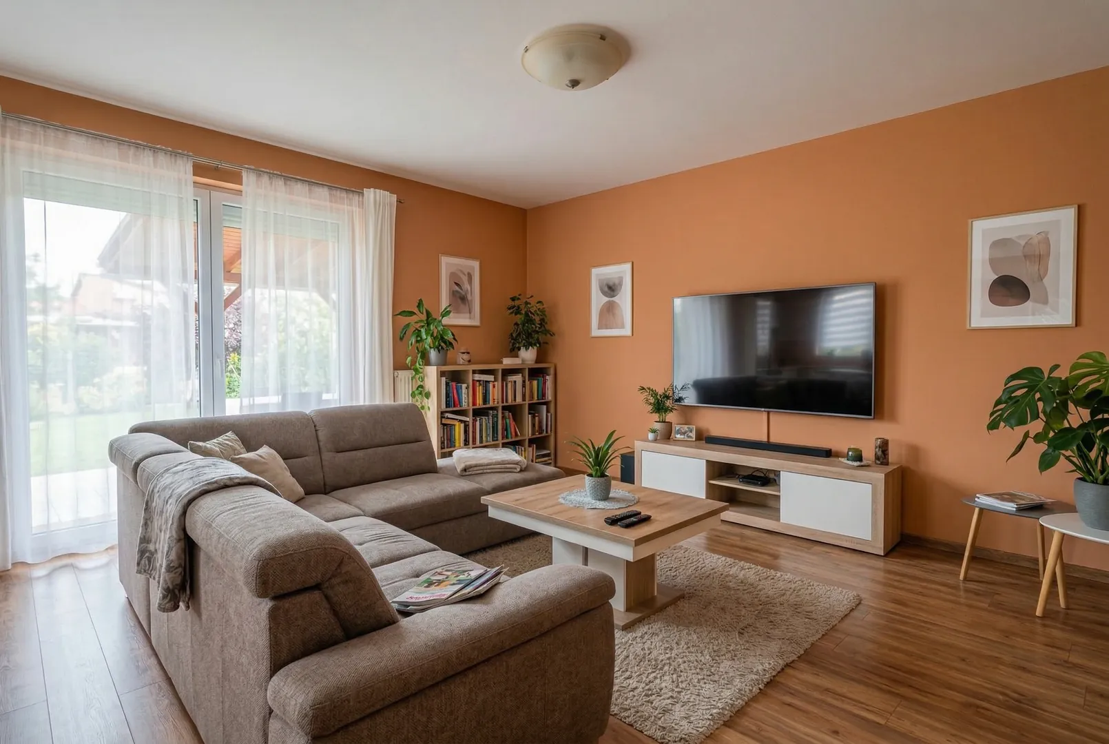 Lighting in room photos