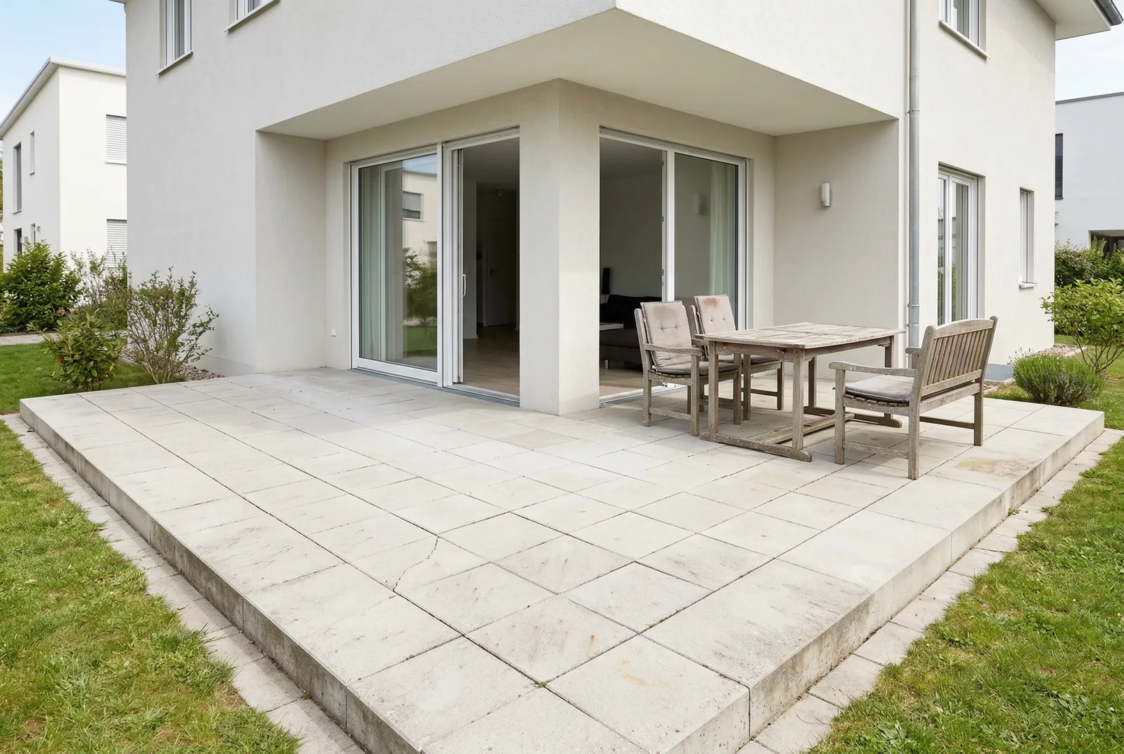 Terrace and outdoor products on photos